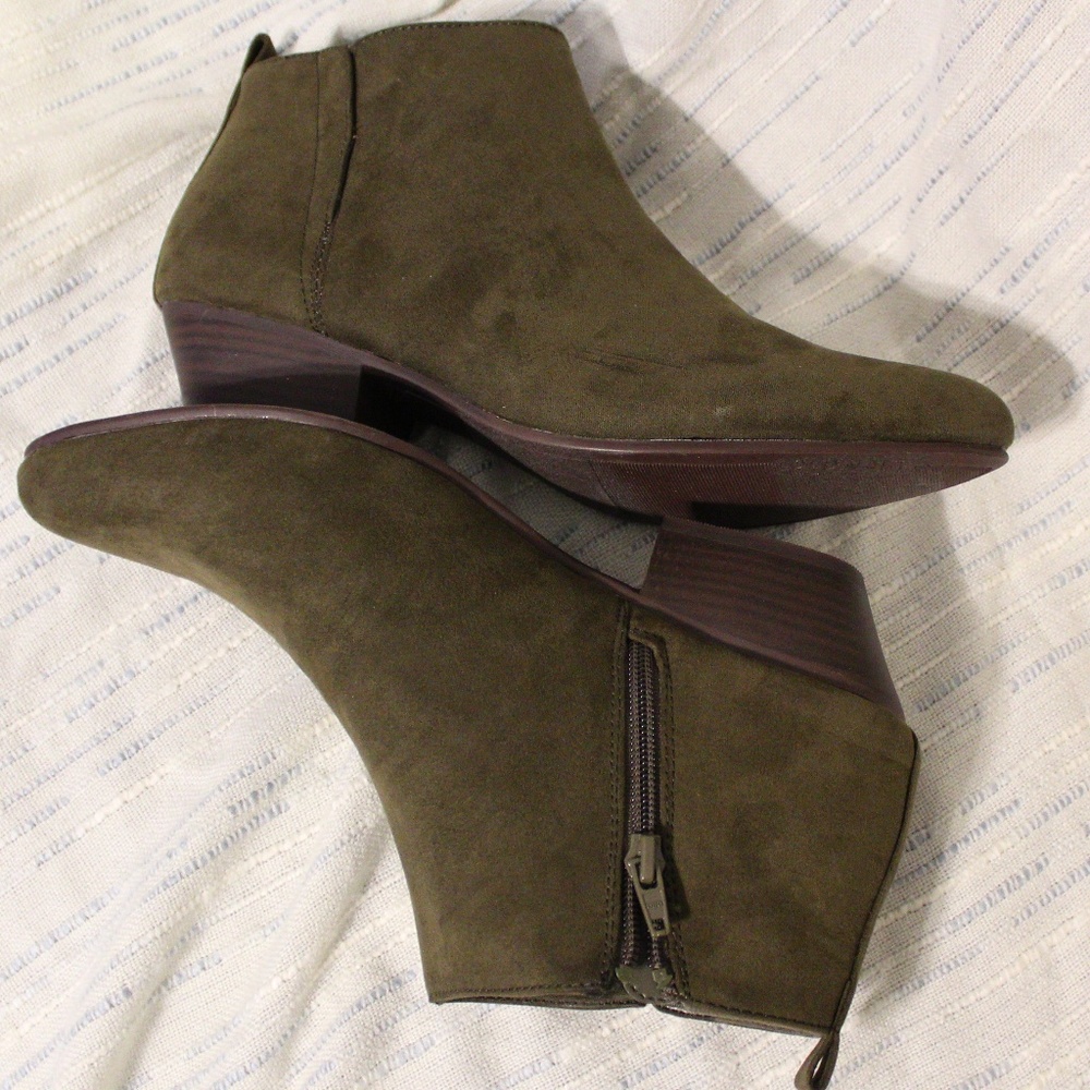 Old Navy Olive Boots